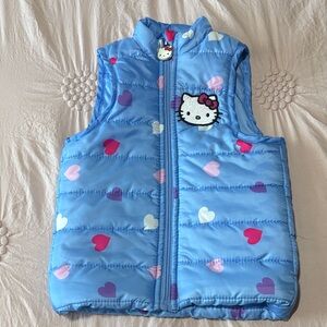 Hello Kitty Blue Heart Vest for Kids